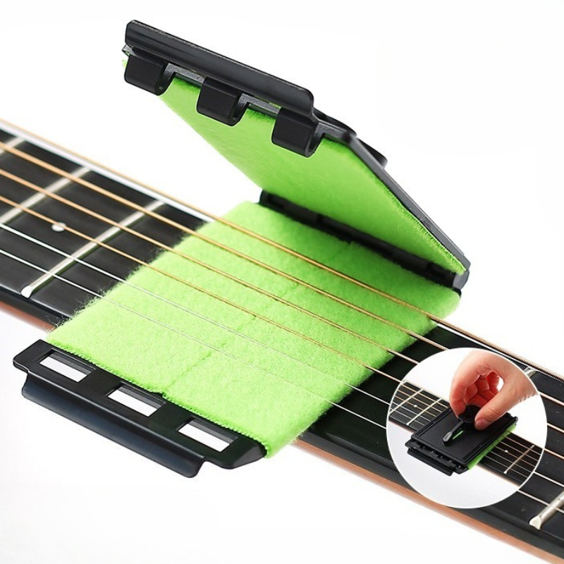 Bass Guitar Strings - Limpador de cordas de guitarra, portátil,