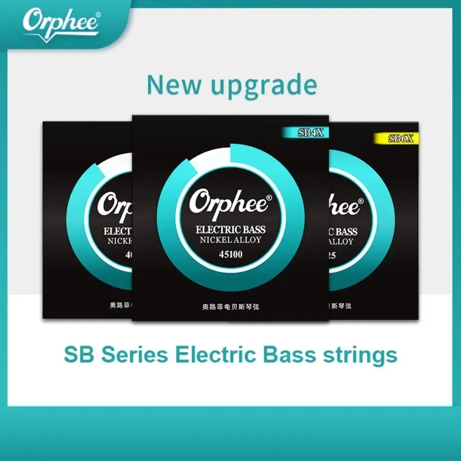 Bass Guitar Strings - Orphee-Baixo elétrico Cordas, BASS Nickel Alloy