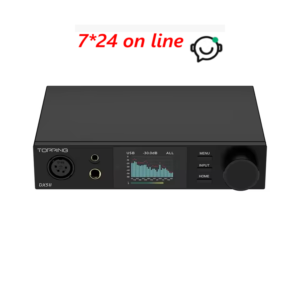 Headphone Amplifier Dac - TOPPING DX5 II DAC Totalmente Balanceado