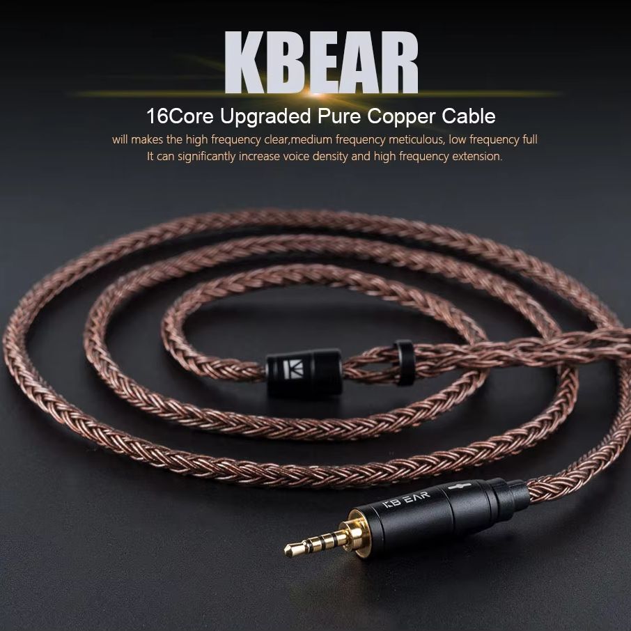 In Ear Monitor Iem - KBEAR cabo de fone de ouvido