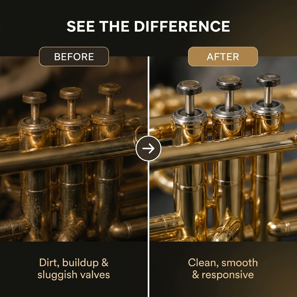 Kit de Cuidados para Instrumen - Trumpet Valve Oil avaliação e preço