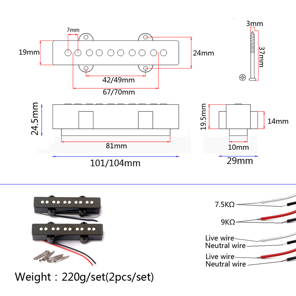 Conjunto de Substituição de Ca - Bass Guitar Strings avaliação e preço