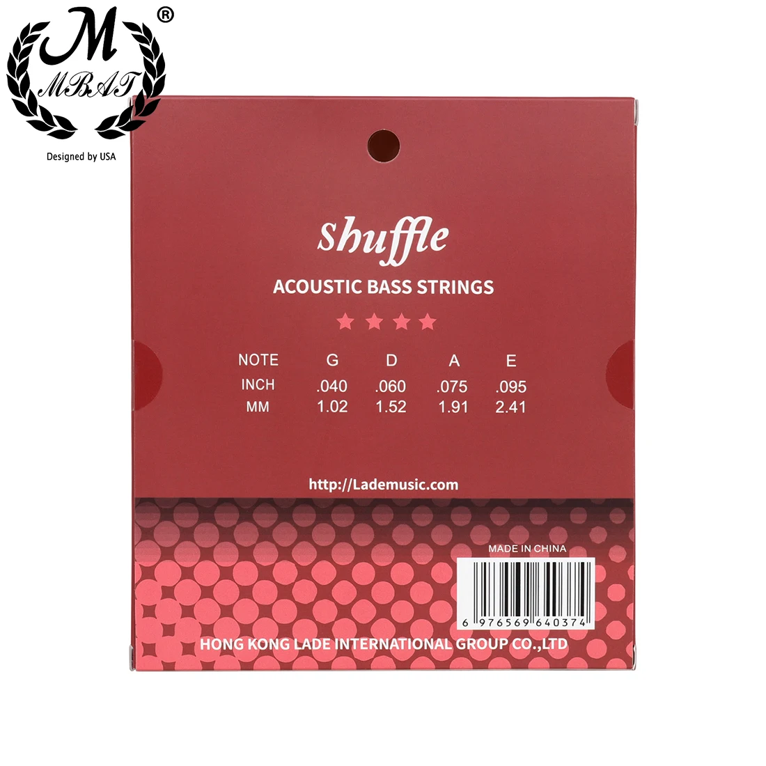 M MBAT Cordas para baixo acúst - Bass Guitar Strings avaliação e preço