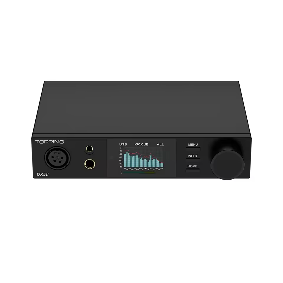 TOPPING DX5 II DAC Totalmente  - Headphone Amplifier Dac avaliação e preço
