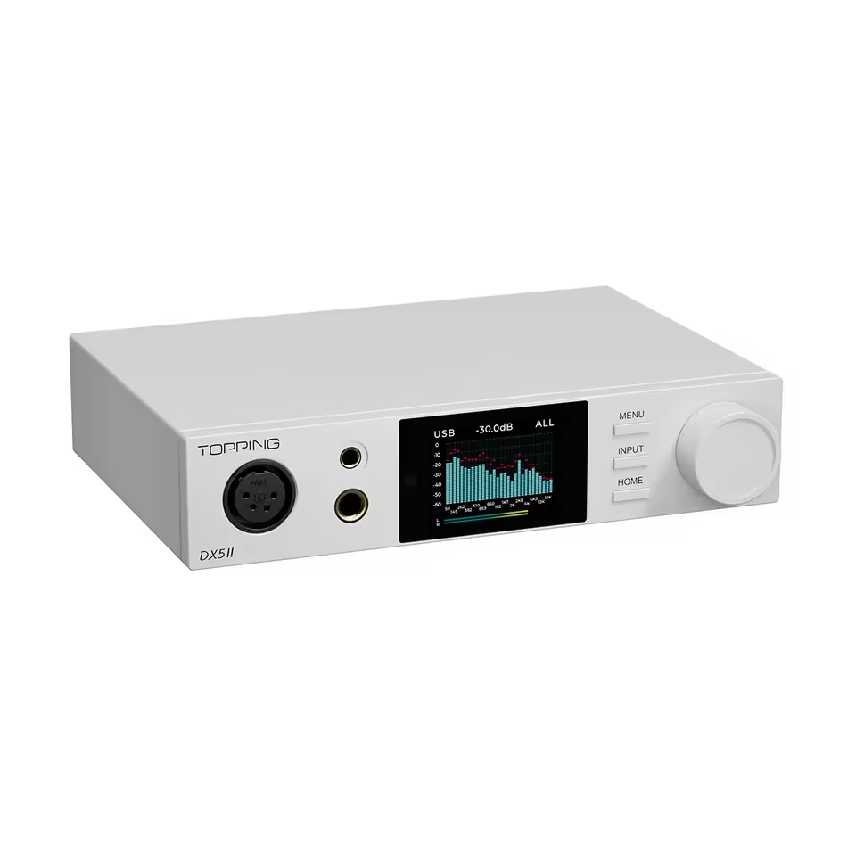 TOPPING DX5 II DAC Totalmente  - Headphone Amplifier Dac avaliação e preço