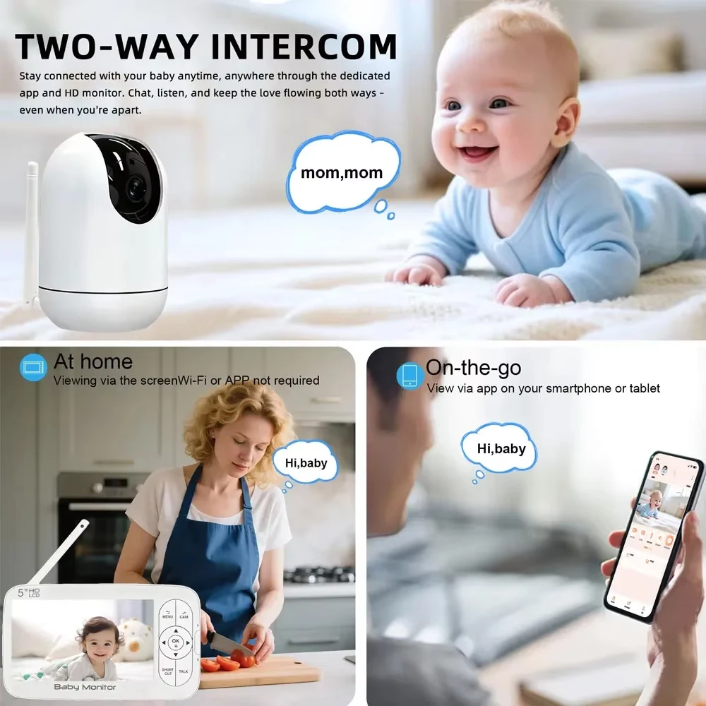 Monitor de Bebê Inteligente co - Audio Detect Music avaliação e preço