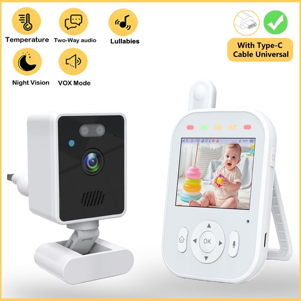 Monitor de bebê sem fio para u - Audio Detect Music avaliação e preço